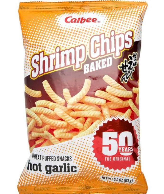 Calbee Shrimp Chips - Hot Garlic