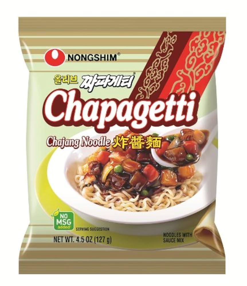 NONG SHING CHAPAGETTI CHAJANG NOODLE (SINGLE)