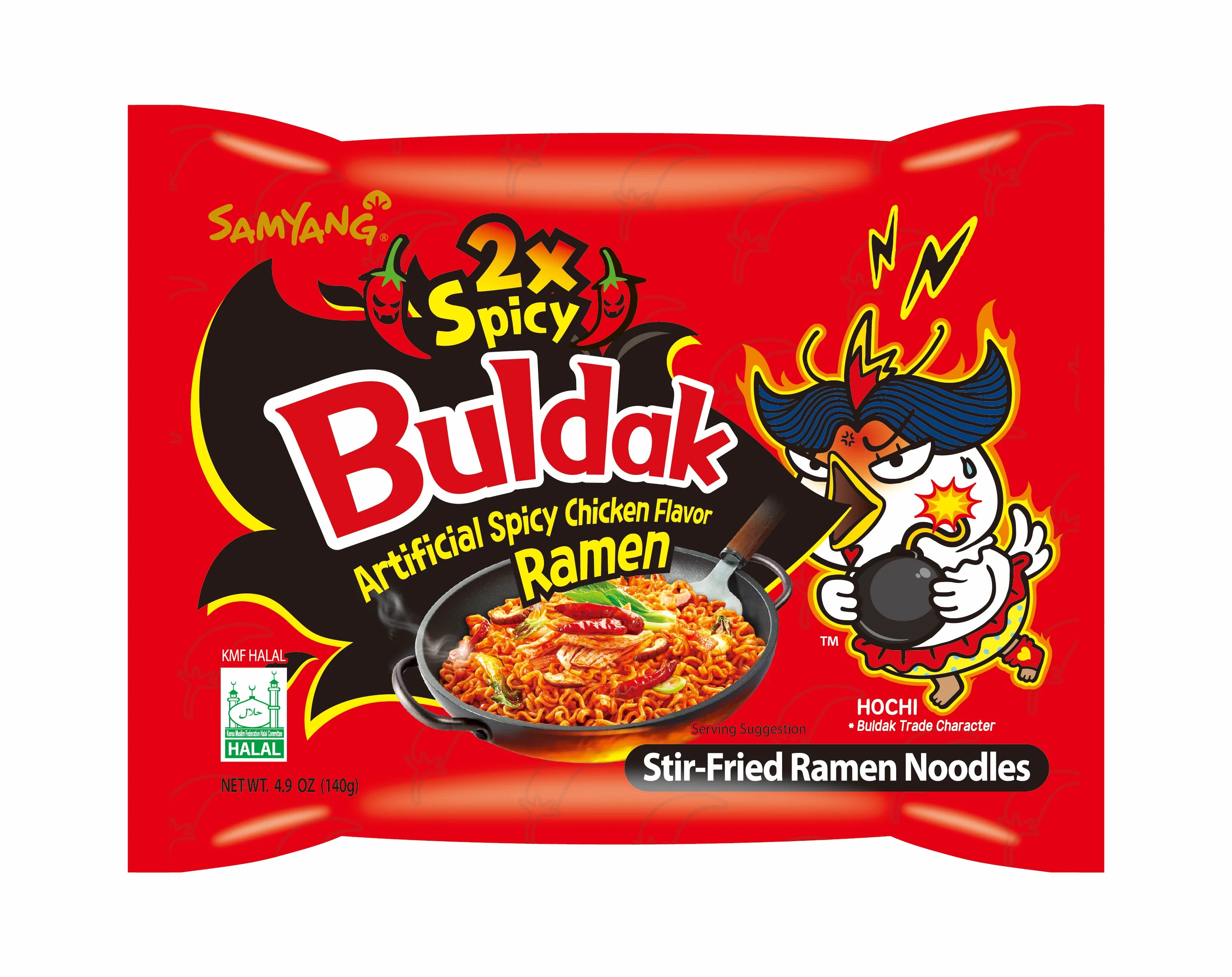 SAMYANG BULDAK 2X SPICY RAMEN (SINGLE)