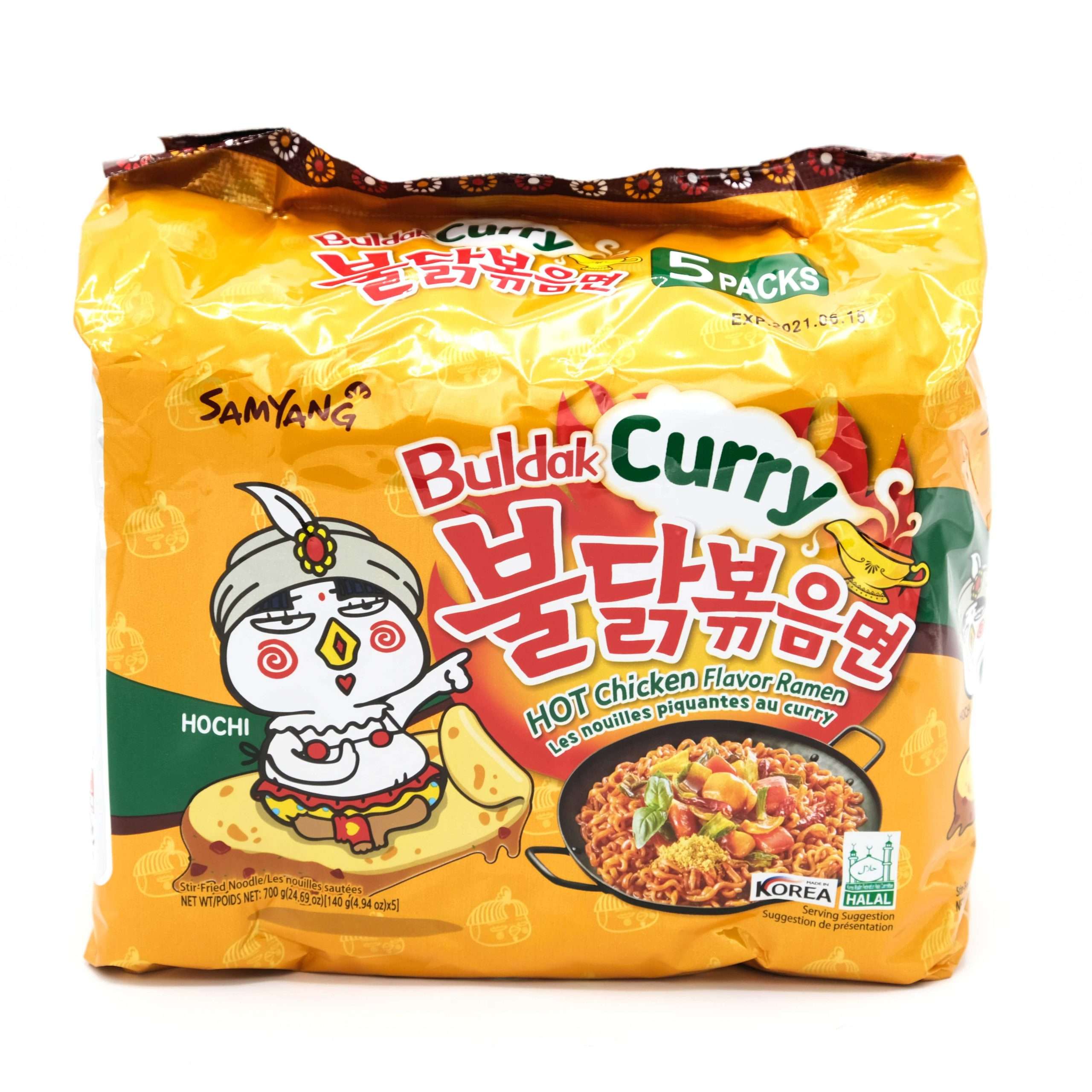 SY Artificial Spicy Chicken Flavor Ramen Curry (SINGLE)