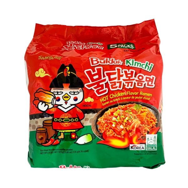 SY Artificial Spicy Chicken Flavor Ramen Kimchi (SINGLE)