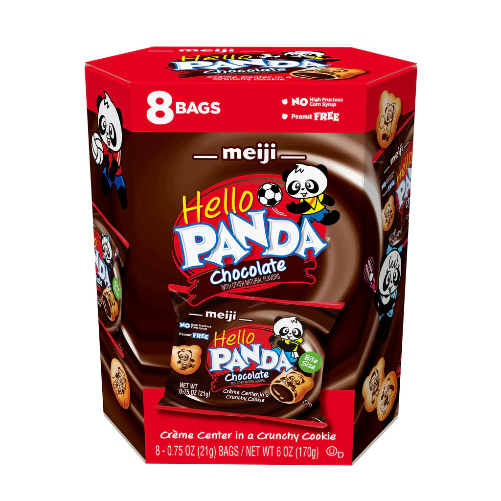 Meiji Hello Panda Chocolate 8pk 0.75 oz Multipack