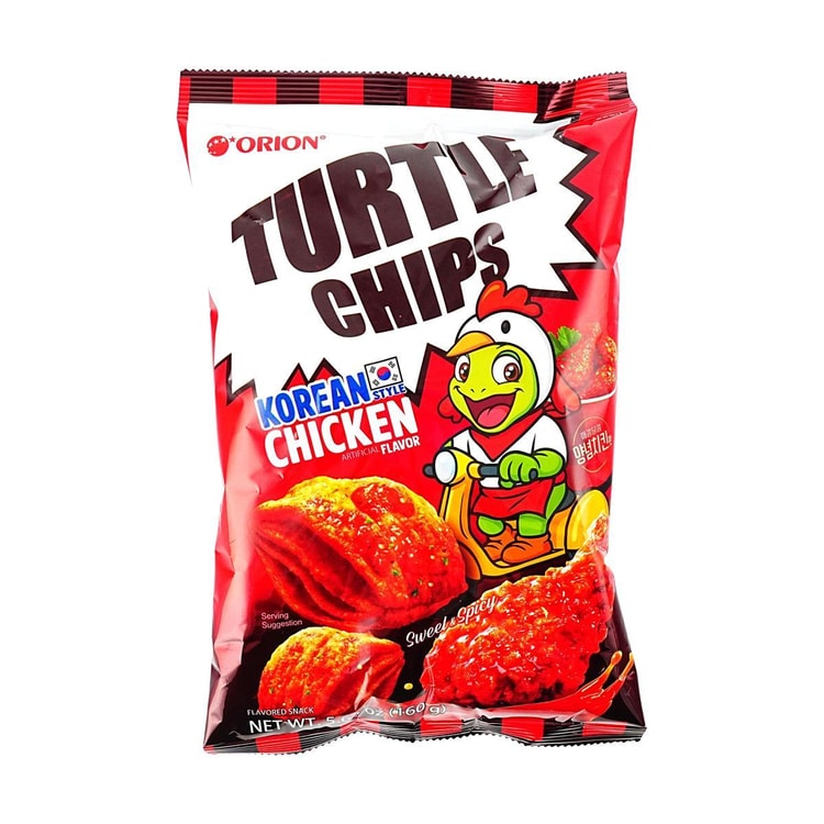Turtle Chips Korean Chicken 5.6oz(160g)