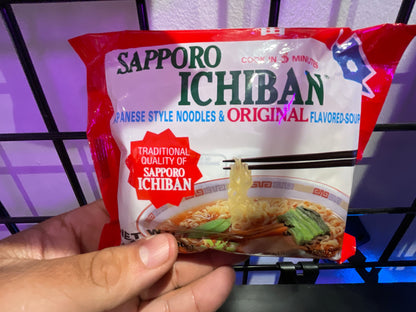 Sapporo Ichiban - Original Ramen Noodle Soup (3.5 oz) (100g) (Single)