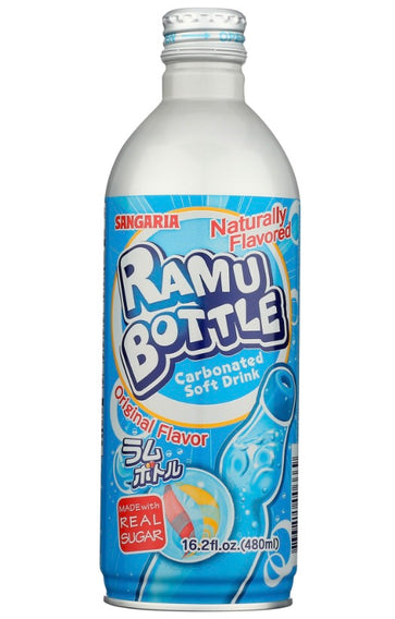 Sangaria Ramune Original Bottle Can 16.2 fl oz (480ml)