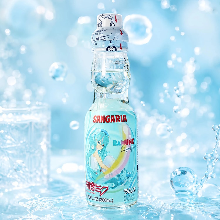 Sangaria Ramune Original Hatsune Miku Collaboration 6.76 fl oz (200ml)